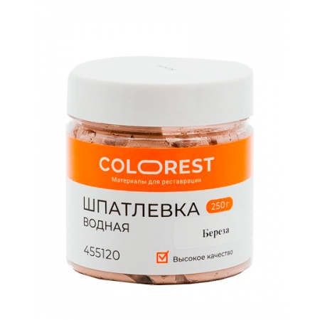 Акриловая водная шпатлевка для дерева COLOREST 0,250кг